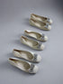 Crystal Bow Decor Pump Shoes